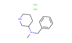 n-benzyl-n-methyl-3-piperidinamine dihydrochloride