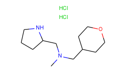 n-methyl-n-(2-pyrrolidinylmethyl)-n-(tetrahydro-2h-pyran-4-ylmethyl)amine dihydrochloride
