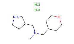n-methyl-n-(3-pyrrolidinylmethyl)-n-(tetrahydro-2h-pyran-4-ylmethyl)amine dihydrochloride