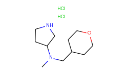 n-methyl-n-(tetrahydro-2h-pyran-4-ylmethyl)-3-pyrrolidinamine dihydrochloride