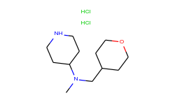 n-methyl-n-(tetrahydro-2h-pyran-4-ylmethyl)-4-piperidinamine dihydrochloride