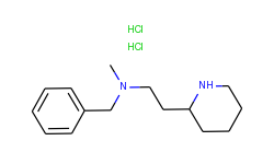 n-benzyl-n-methyl-2-(2-piperidinyl)-1-ethanamine dihydrochloride