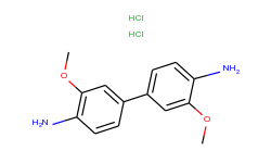 [1,1'-Biphenyl]-4,4'-diamine, 3,3'-dimethoxy-, dihydrochloride