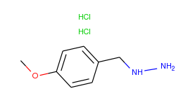Hydrazine, [(4-methoxyphenyl)methyl]-, dihydrochloride