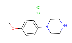 Piperazine, 1-(4-methoxyphenyl)-, dihydrochloride