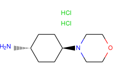 Cyclohexanamine, 4-(4-morpholinyl)-, dihydrochloride, trans-