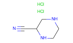 2-Piperazinecarbonitrile, dihydrochloride