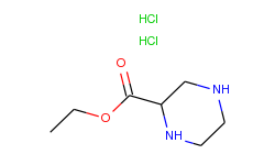 2-Piperazinecarboxylic acid, ethyl ester, dihydrochloride