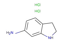 1H-Indol-6-amine, 2,3-dihydro-, dihydrochloride