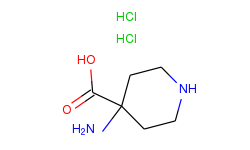 4-amino-piperidine-4-carboxylic acid 2 hcl