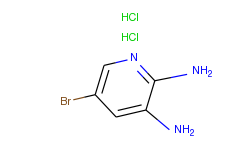 5-bromopyridine-2,3-diamine dihydrochloride