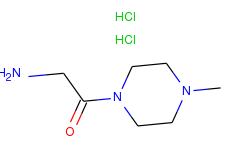 Piperazine, 1-(aminoacetyl)-4-methyl-, dihydrochloride