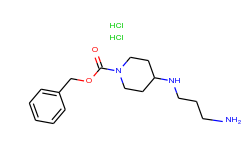 benzyl 4-[(3-aminopropyl)amino]piperidine-1-carboxylate dihydrochloride