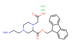 fmoc-4-(2-aminoethyl)-(1-carboxy-methyl) piperazine dihydrochloride