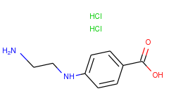 4-[(2-aminoethyl)amino]benzenecarboxylic acid dihydrochloride