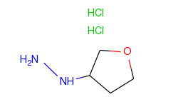 hydrazine,(tetrahydro-3-furanyl)-, hydrochloride (1:2)