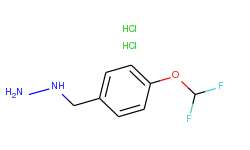 [4-(difluoromethoxy)benzyl]hydrazine dihydrochloride