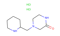 4-(2-piperidinylmethyl)-2-piperazinone dihydrochloride