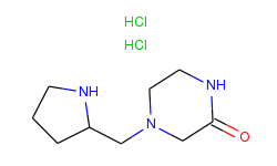 4-(2-pyrrolidinylmethyl)-2-piperazinone dihydrochloride