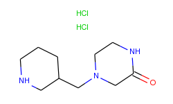 4-(3-piperidinylmethyl)-2-piperazinone dihydrochloride