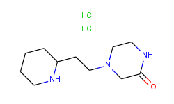 4-[2-(2-piperidinyl)ethyl]-2-piperazinone dihydrochloride