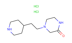 4-[2-(4-piperidinyl)ethyl]-2-piperazinone dihydrochloride