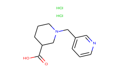 1-(pyridin-3-ylmethyl)piperidine-3-carboxylic acid dihydrochloride