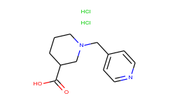 1-(pyridin-4-ylmethyl)piperidine-3-carboxylic acid dihydrochloride