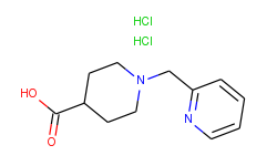 1-(pyridin-2-ylmethyl)piperidine-4-carboxylic acid dihydrochloride