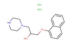 1-(naphthalen-1-yloxy)-3-piperazin-1-yl-propan-2-ol dihydrochloride