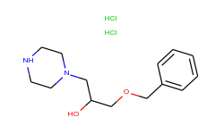 1-benzyloxy-3-piperazin-1-yl-propan-2-ol dihydrochloride