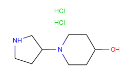 1-(3-pyrrolidinyl)-4-piperidinol dihydrochloride