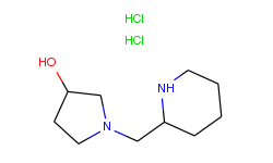1-(2-piperidinylmethyl)-3-pyrrolidinol dihydrochloride