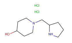 1-(2-pyrrolidinylmethyl)-4-piperidinol dihydrochloride