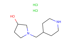 1-(4-piperidinylmethyl)-3-pyrrolidinol dihydrochloride