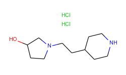 1-[2-(4-piperidinyl)ethyl]-3-pyrrolidinol dihydrochloride