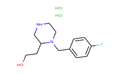 2-[1-(4-fluorobenzyl)-2-piperazinyl]ethanol dihydrochloride