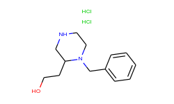 2-(1-benzyl-2-piperazinyl)ethanol dihydrochloride