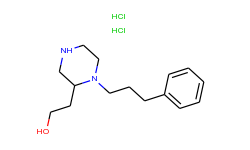 2-[1-(3-phenylpropyl)-2-piperazinyl]ethanol dihydrochloride