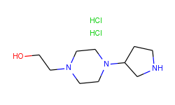 2-[4-(3-pyrrolidinyl)-1-piperazinyl]-1-ethanol dihydrochloride