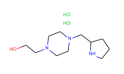 2-[4-(2-pyrrolidinylmethyl)-1-piperazinyl]-1-ethanol dihydrochloride
