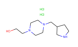 2-[4-(3-pyrrolidinylmethyl)-1-piperazinyl]-1-ethanol dihydrochloride
