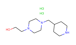2-[4-(4-piperidinylmethyl)-1-piperazinyl]-1-ethanol dihydrochloride