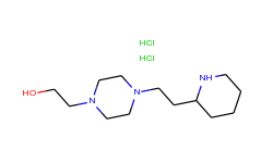 2-{4-[2-(2-piperidinyl)ethyl]-1-piperazinyl}-1-ethanol dihydrochloride