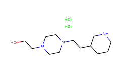 2-{4-[2-(3-piperidinyl)ethyl]-1-piperazinyl}-1-ethanol dihydrochloride