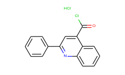 2-phenylquinoline-4-carbonyl chloride hydrochloride