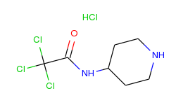 2,2,2-trichloro-n-(4-piperidinyl)acetamide hydrochloride
