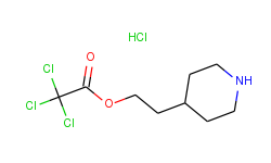 2-(4-piperidinyl)ethyl 2,2,2-trichloroacetate hydrochloride