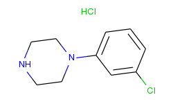 Piperazine, 1-(3-chlorophenyl)-, monohydrochloride