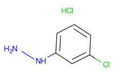 Hydrazine, (3-chlorophenyl)-, monohydrochloride